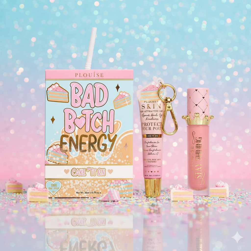 P Louise Bad Bitch Energy Lip Duo Birthday Cake