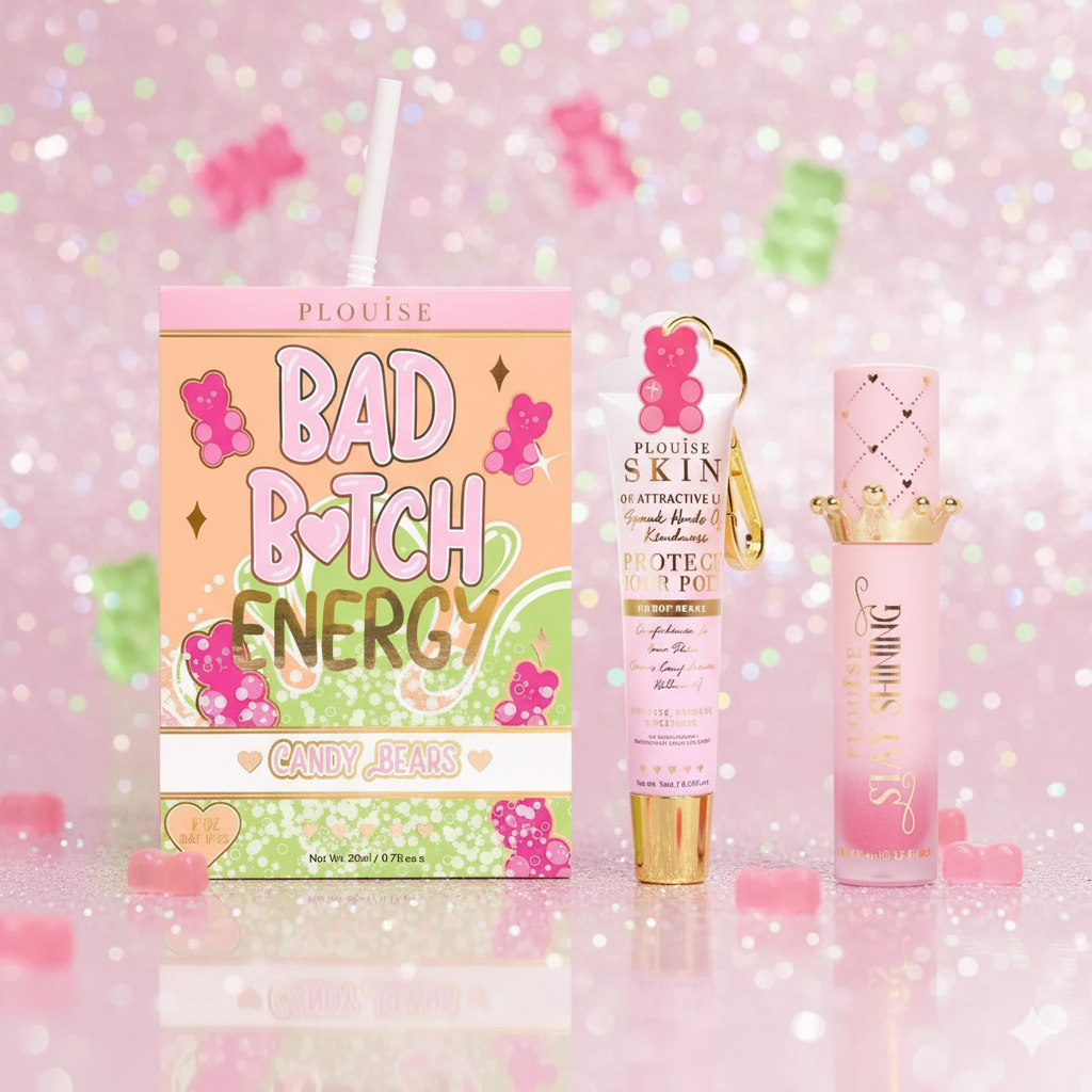 P Louise Bad Bitch Energy Lip Duo Candy Bear