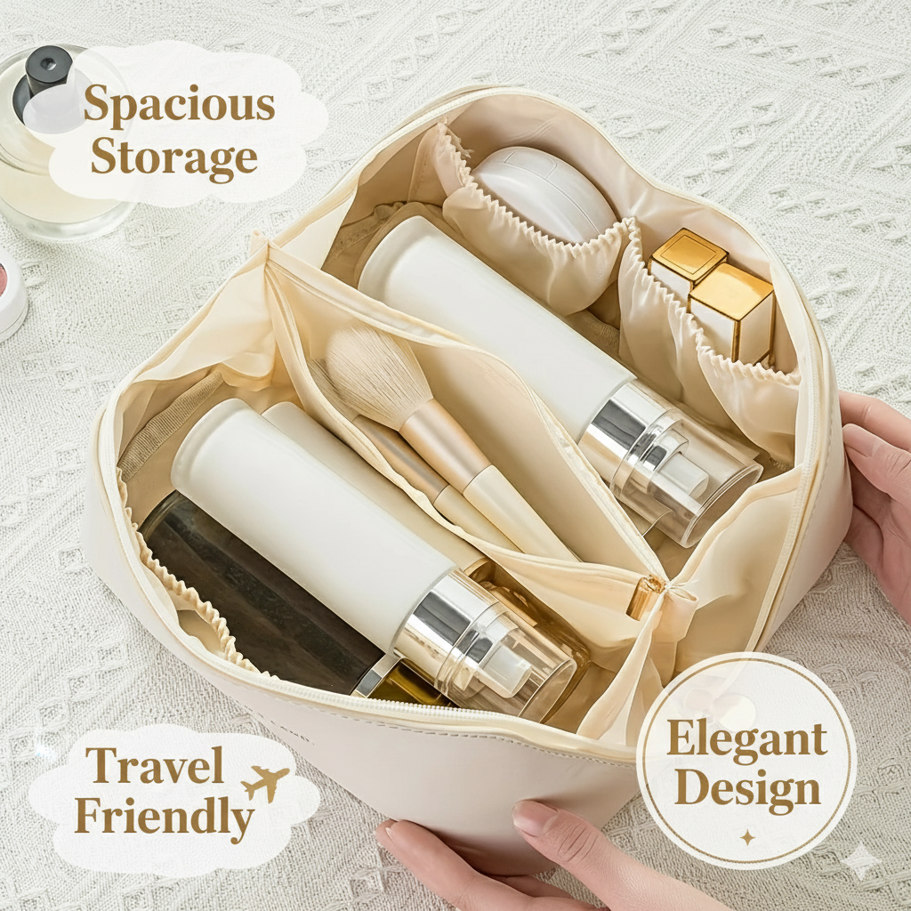 Makeup Organizer Toiletry Kit Bag