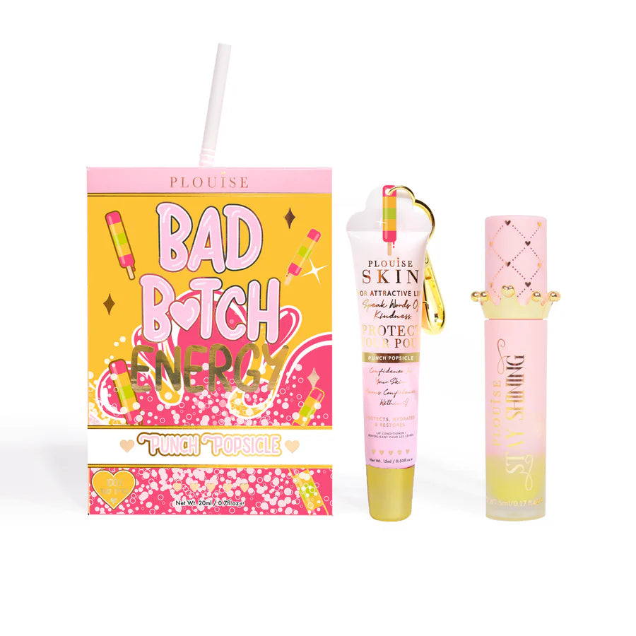 P Louise Bad Bitch Energy Lip Duo Punch Popsicle